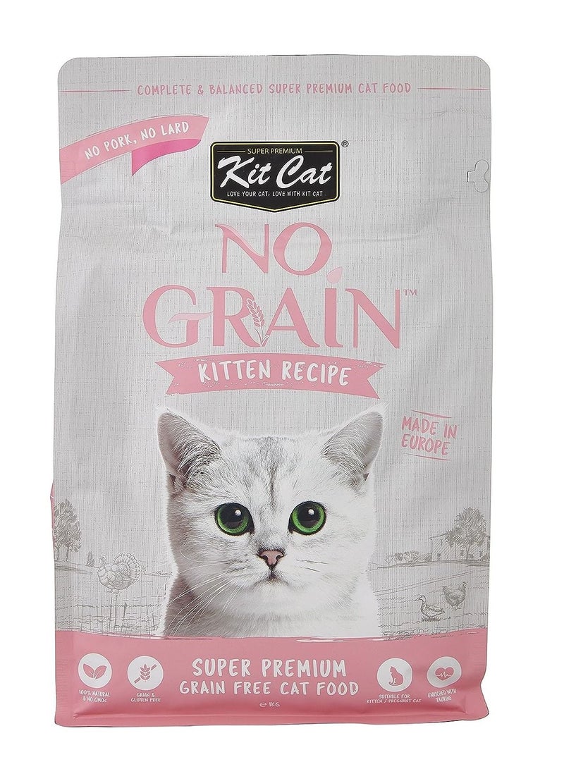 No Grain Kitten Recipe Dry Food 1Kg