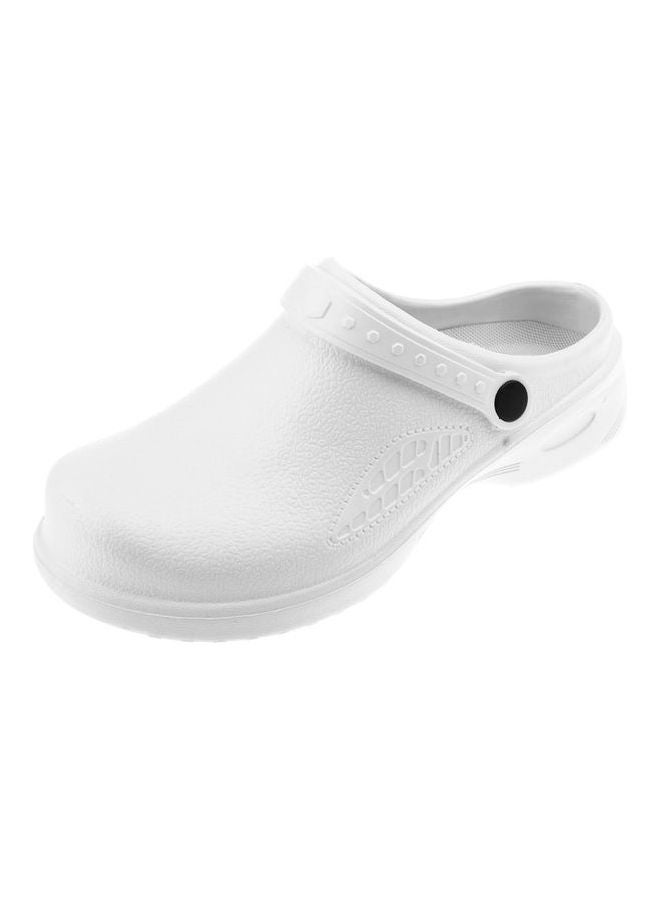 Waterproof Slip-On Comfortable Clog White