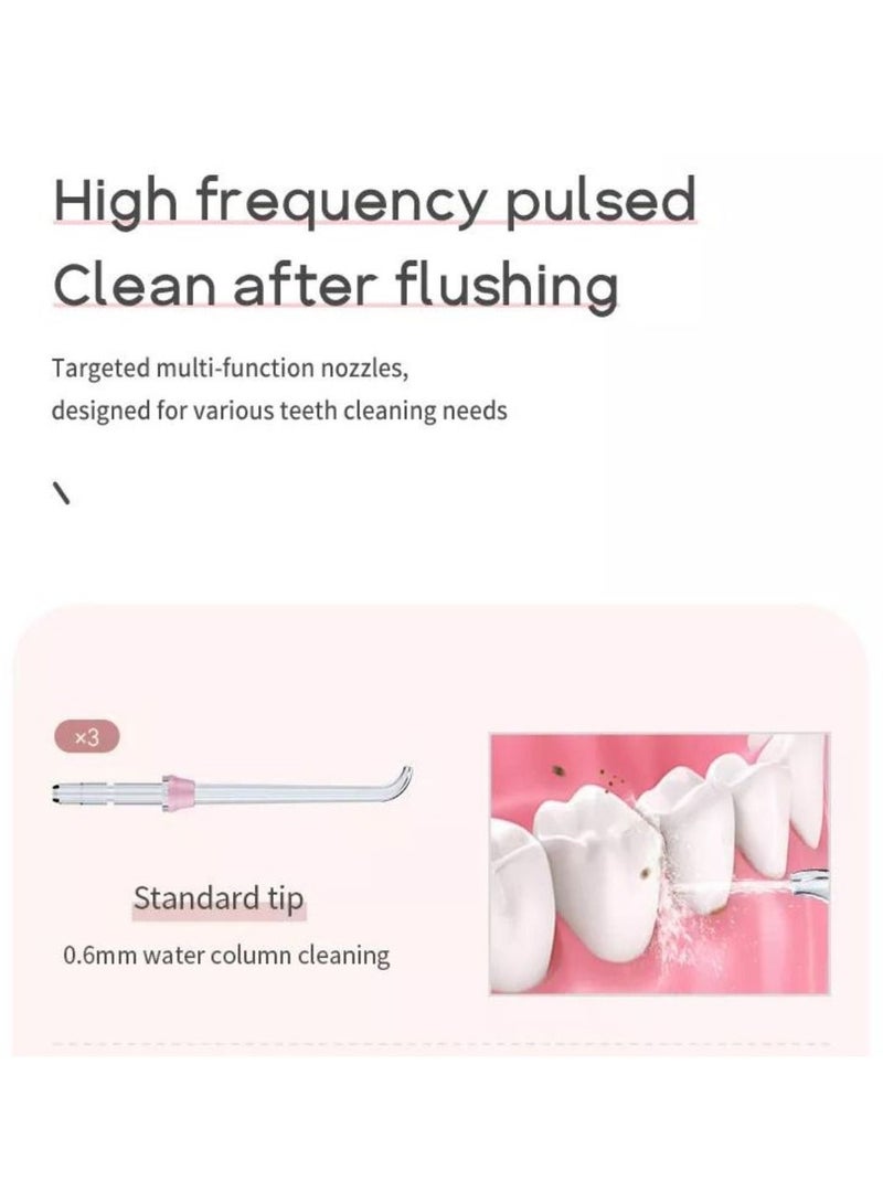Nice Feel Dental Water Flosser 600ml Large Water Tank Led Display Teeth Cleaner Tooth Oral Irrigator