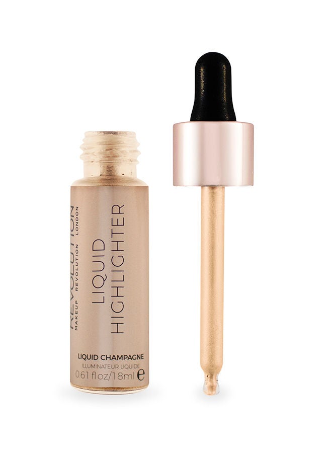 Makeup Revolution Liquid Highlighter Liquid Champagne