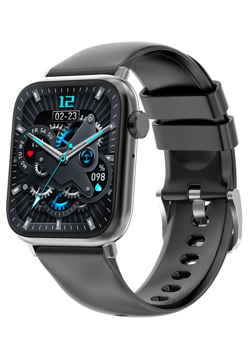Smart Watches For Women Men,Fitness Tracker with Heart Rate Sleep Monitor,1.85” HD Full Touch IP67 Waterproof Casual Sport Smartwatch for Android IOS