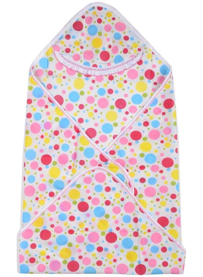 Combo Of 3 Baby Summer Cotton Cloth Blanket With Wrapper(Multi)(28*31Inchs)
