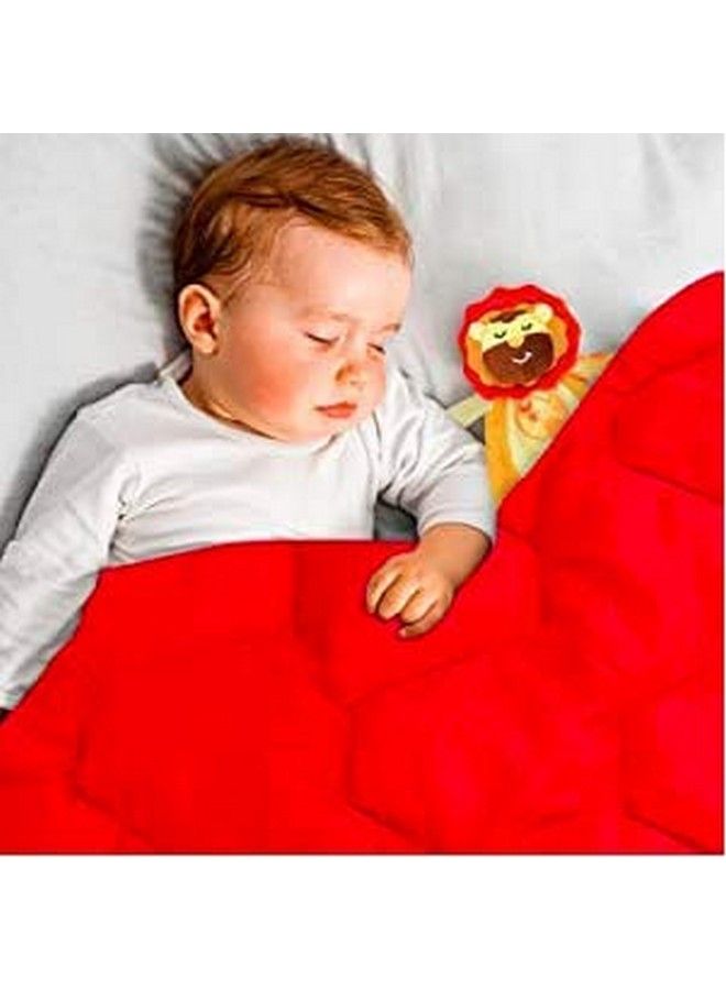 Baby Gift Set Of Complete Sleeping Essentials In One Pack(06 Months)(Total Items: 8) (Rubby Red & Purple Apple)