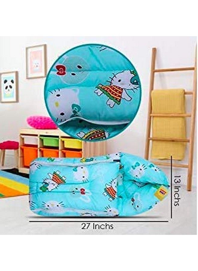 Baby Gift Set Of Complete Sleeping Essentials In One Pack(06 Months)(Total Items: 8) (Rubby Red & Pista Green)