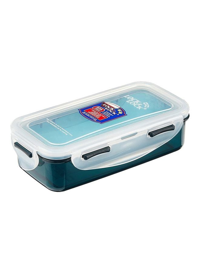 5-Piece Lunch Box With Bag Set Grey/Blue/White 19x10x15cm