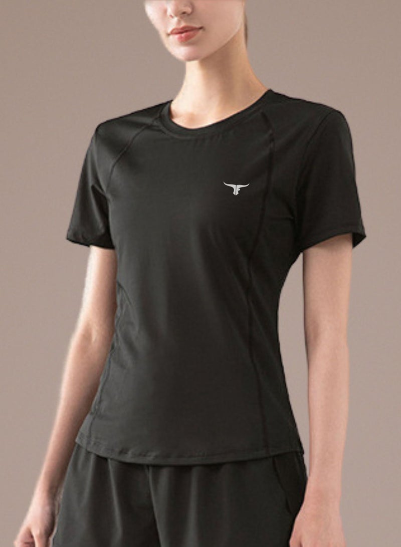 KittyHawk Ladies T-Shirt - Black