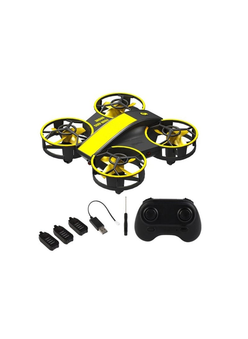 Mini Drone for Kids and Beginners - Remote Control Quadcopter Indoor Helicopter Plane with 3D Flip, Auto Hovering, Headless Mode, 3 Batteries, Best Gift Toy for Boys & Girls