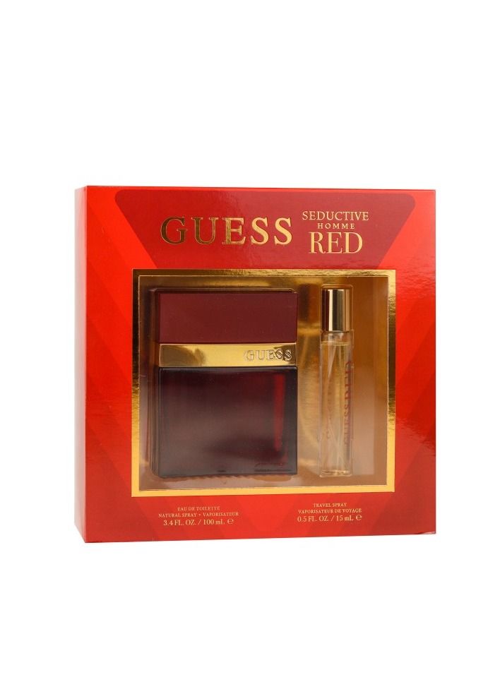 Guess Red Gift Set