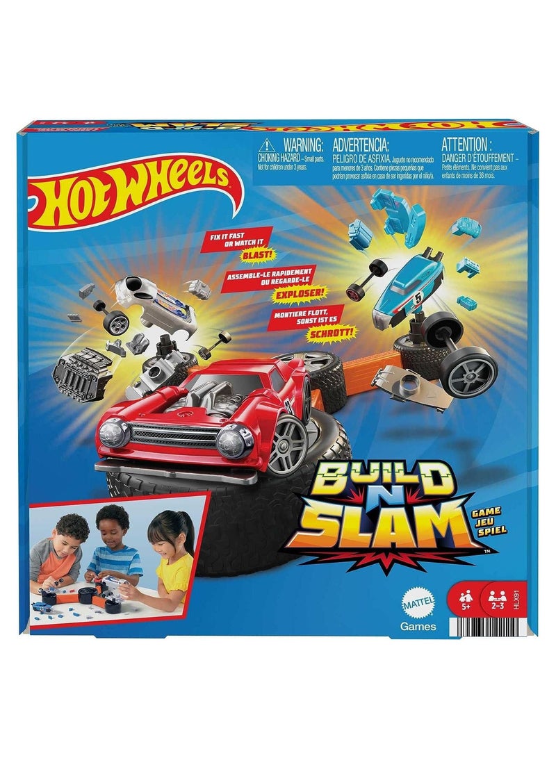 Hotwheels Build 'N Slam Game