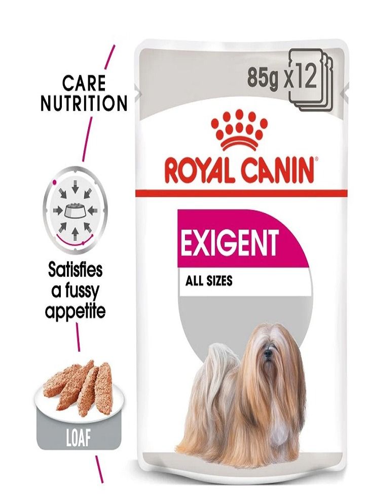 ROYAL CANIN CARE NUTRITION EXIGENT WET FOOD POUCHES 85 gm
