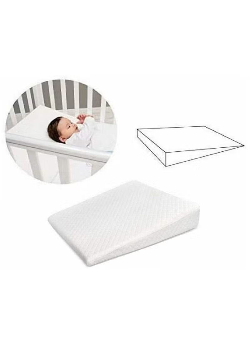 Bassinet Baby Soft Wedge Square Pillow Anti Re-flux Colic Anti Milk Choking Cushion Moses Basket Pram Crib Cot