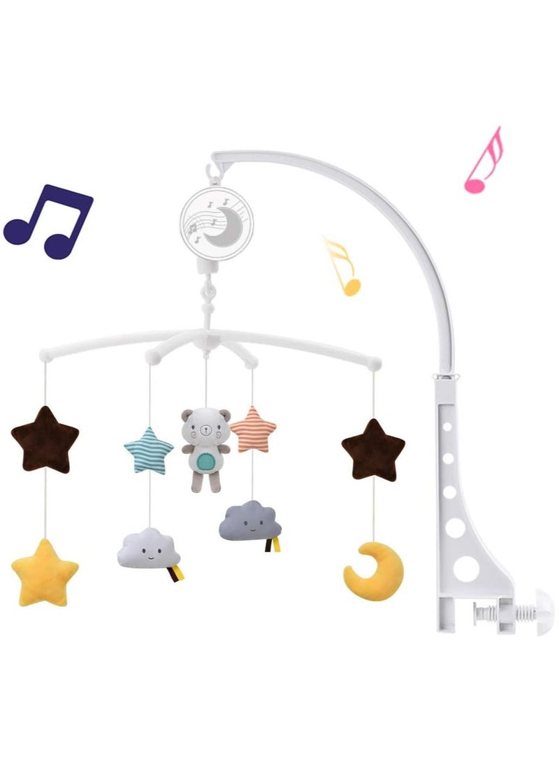 Baby Musical Crib Mobile with Hanging Rotating Toys