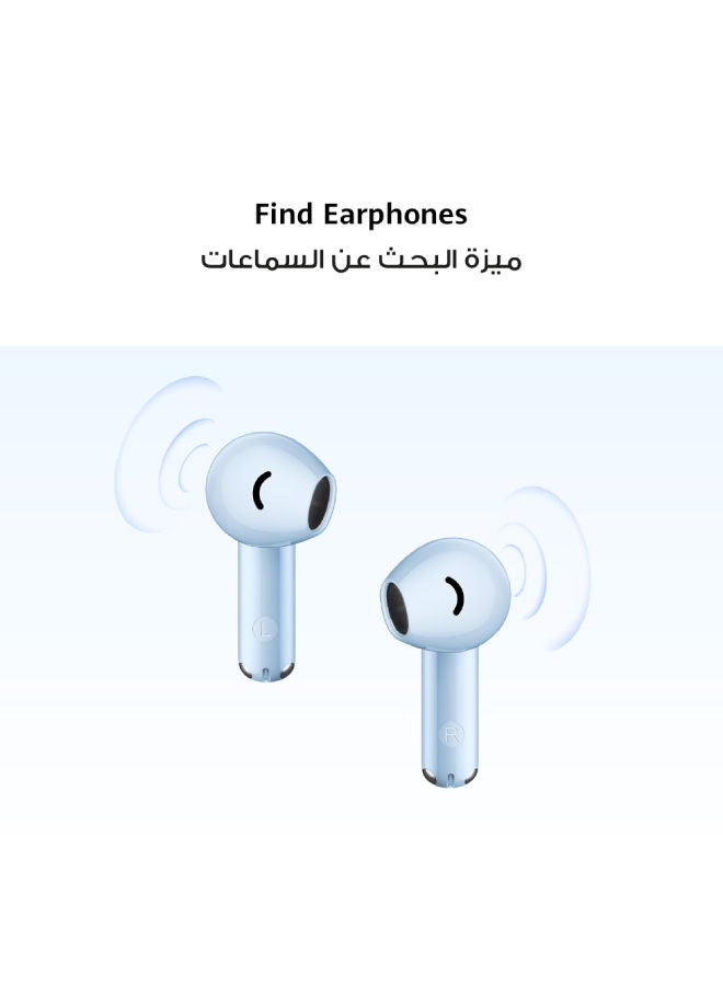 FreeBuds SE 2 In-ear Earphones, Wireless Bluetooth 5.3, 40-Hour Battery Life, 3 Hours of Music Playback on a 10-Minute Charge, Compact and Comfortable, IP54 Dust and Splash-Resistance Ceramic White