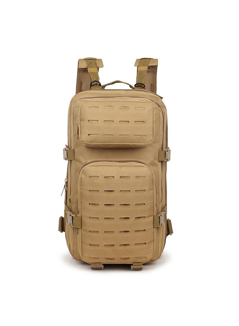 Large Capacity Professional Hiking Backpack Outdoor Water-Resistant Hiking Camping Backpack Khaki