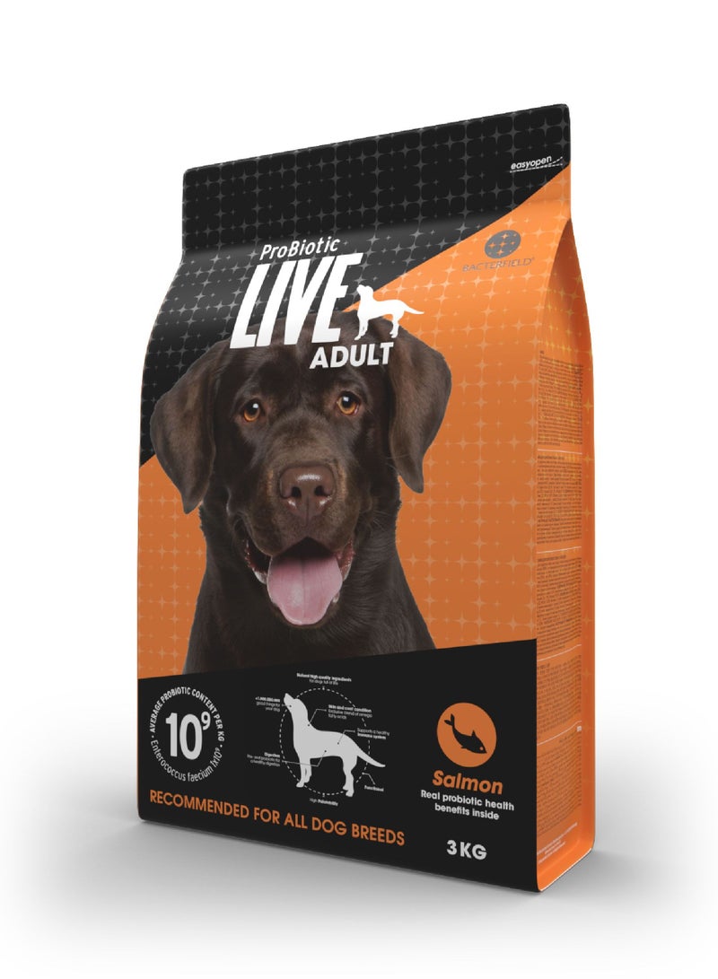 Dog Dry Food Adult Salmon & Rice