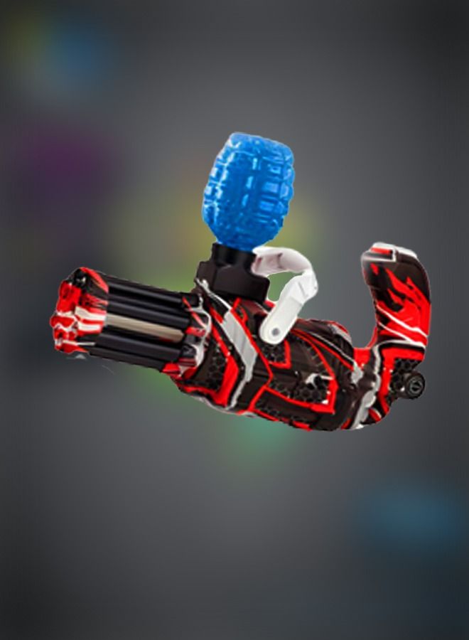 Automatic Electric Toy Gun Camouflage Design Splatter Ball Gel Blaster Toy Gun with Water Beads Eco Friendly Outdoor Activities Team Shooting Game for Kids Birthday Gift for Children 33.5x11x16.5 Centimeter