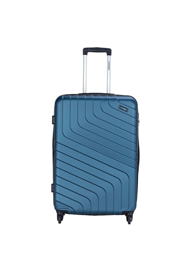 4 Pack Of Hardside Spinner Number Locked Luggage Trolley