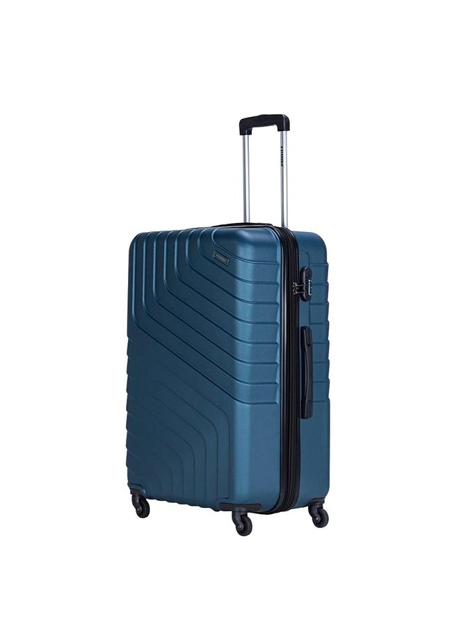 4 Pack Of Hardside Spinner Number Locked Luggage Trolley