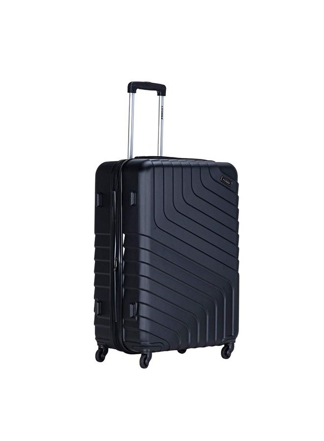 4 Pack Of Hardside Spinner Number Locked Luggage Trolley