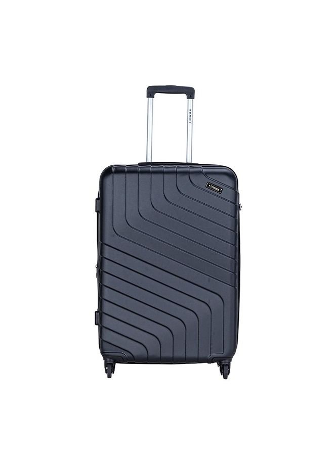 4 Pack Of Hardside Spinner Number Locked Luggage Trolley