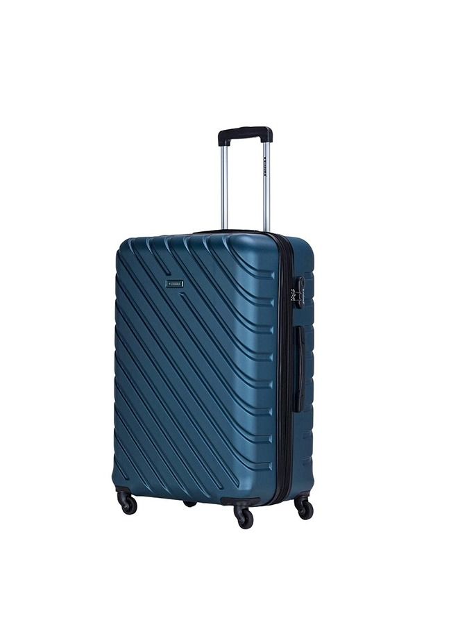 4 Pack Of Hardside Spinner Number Locked Luggage Trolley