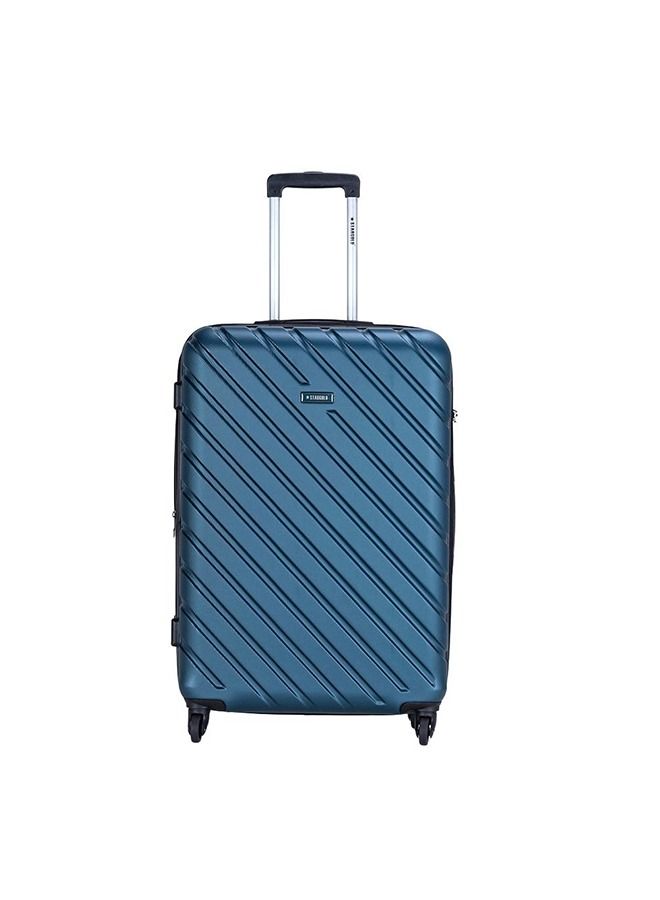4 Pack Of Hardside Spinner Number Locked Luggage Trolley