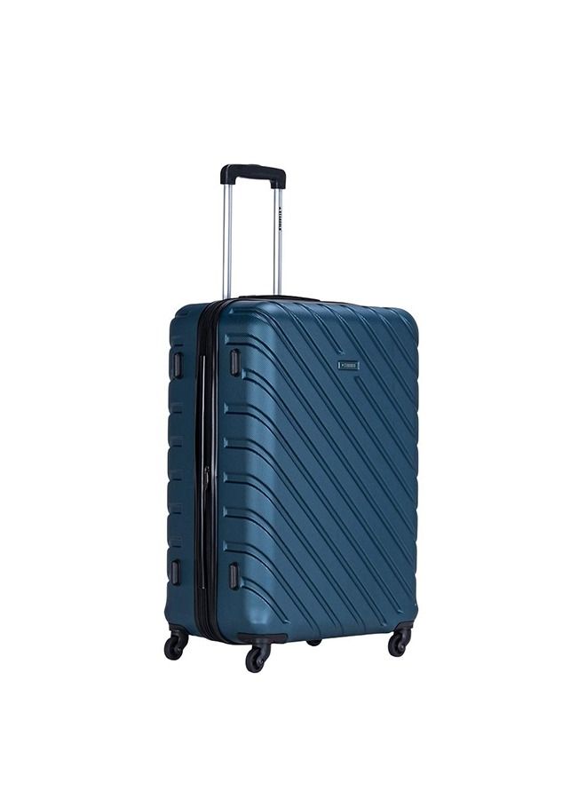 4 Pack Of Hardside Spinner Number Locked Luggage Trolley