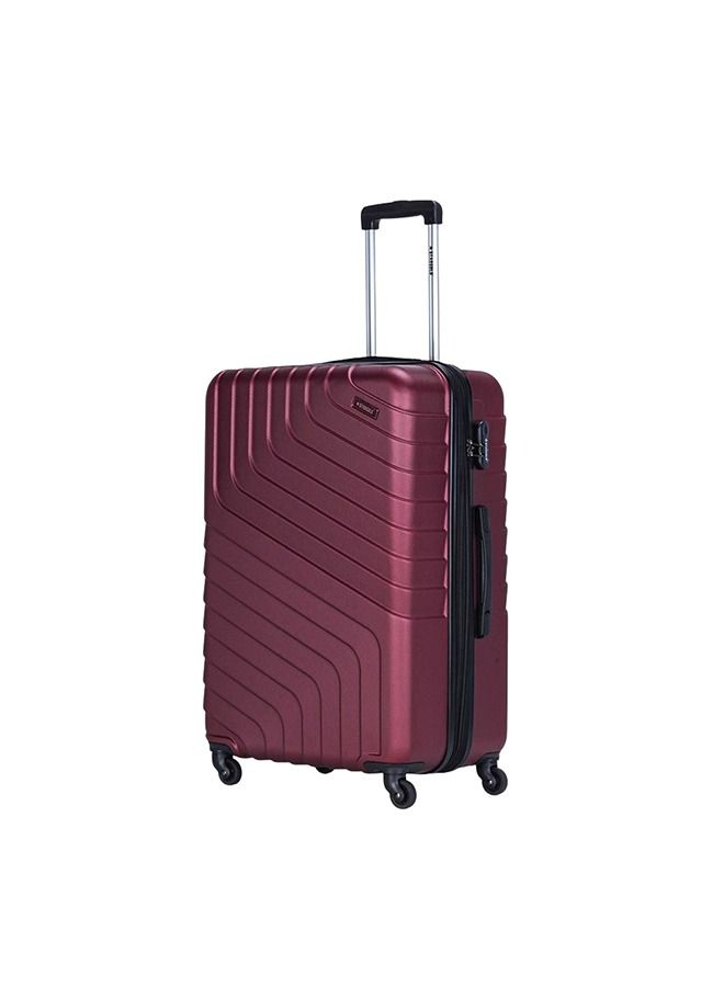 4 Pack Of Hardside Spinner Number Locked Luggage Trolley