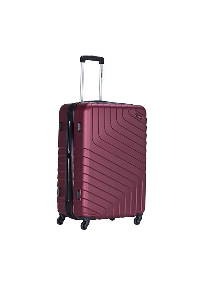 4 Pack Of Hardside Spinner Number Locked Luggage Trolley