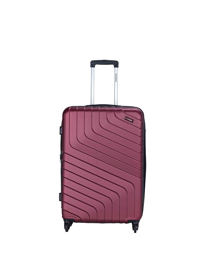 4 Pack Of Hardside Spinner Number Locked Luggage Trolley