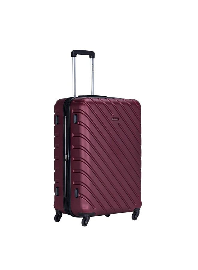 4 Pack Of Hardside Spinner Number Locked Luggage Trolley