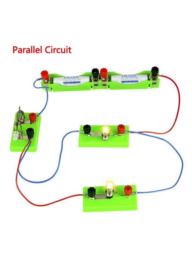 Kids Electricity Circuit Learning Kit For Science Study ; Series Circuit Parallel Circuit Physics Experiments Learning Tool ; Stem Electric Lab School Set For Teens ; Energy Problem Solving Kit