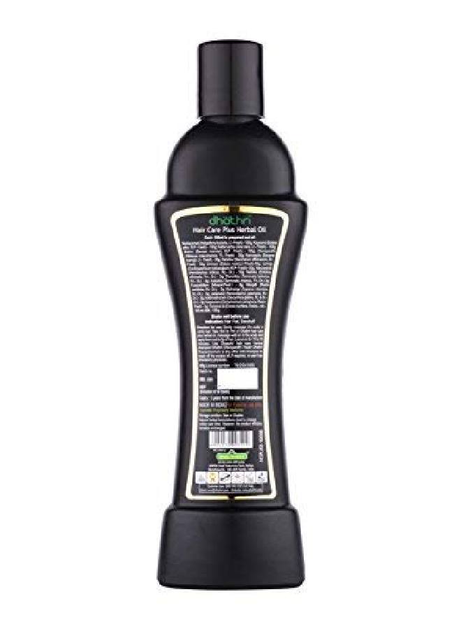 Hair Care Plus Herbal Oil | Ayurvedic hair oil for intense hair fall problems 100ml & Dheedhi Daily Herbal Shampoo | Mild Shampoo for daily use 100ml