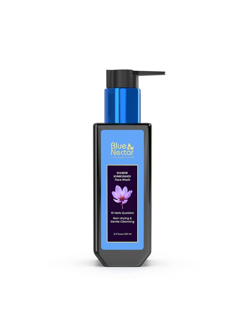 Blue Nectar Kumkumadi Brightening Face Wash