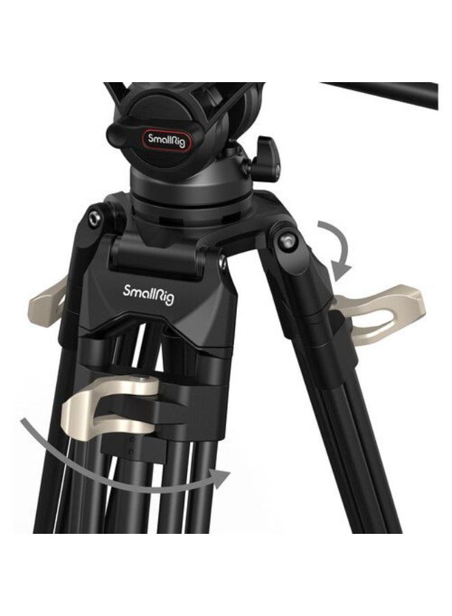 SmallRig Heavy-Duty Fluid Head Tripod AD-01 3751B