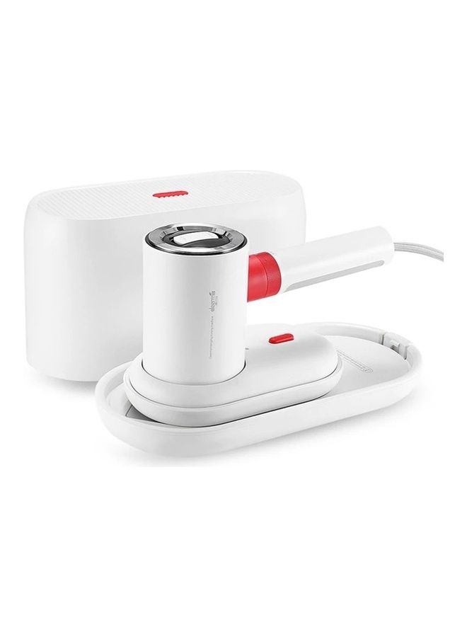 2 In 1 Portable Multi-Function Steam And Flat Iron Intelligent Preheating System 0.5b High Pressure Dual-Duct Heating 110 ml 1000 W HS200 White