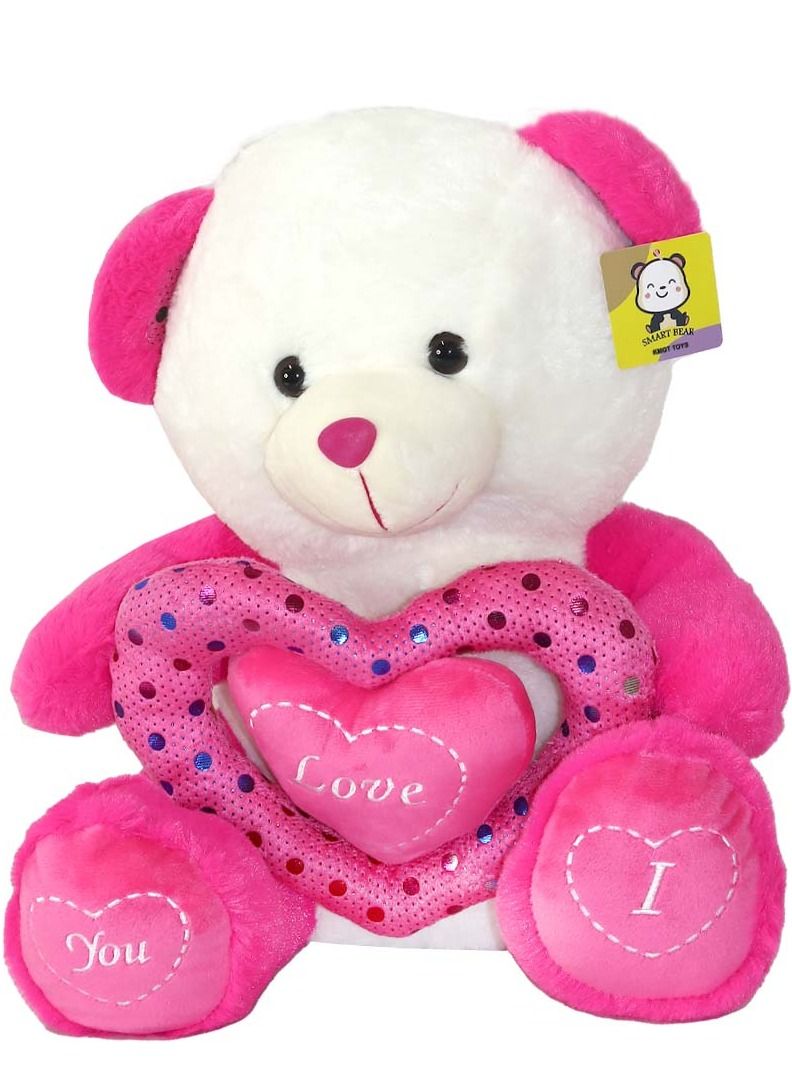 3-Piece Bear Plush Toy 40 cm