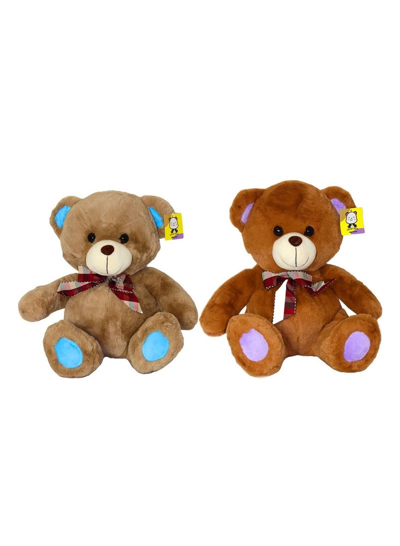 3-Piece Bear Plush Toy 45 cm