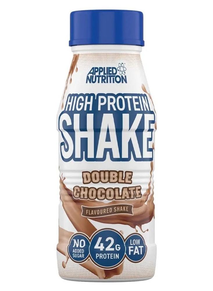 High Protein Shake Double Chocolate 500ml Pack of 8