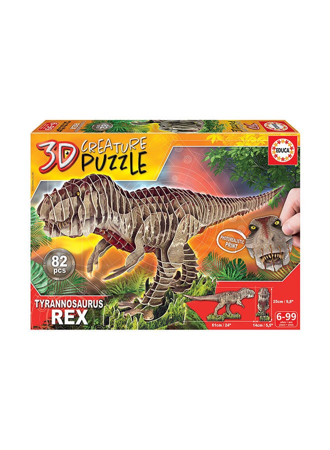 T-Rex 3D Creature Puzzle