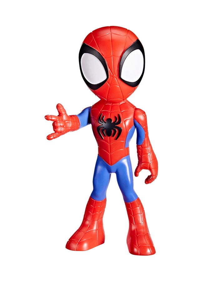 Marvel Spidey and His Amazing Friends Supersized Spidey 9-inch Action Figure, Preschool Toys, Super Hero Toys for 3 Year Old Boys and Girls and Up