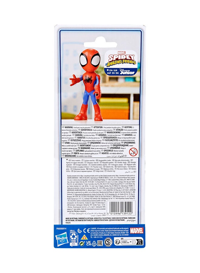 Marvel Spidey and His Amazing Friends Supersized Spidey 9-inch Action Figure, Preschool Toys, Super Hero Toys for 3 Year Old Boys and Girls and Up