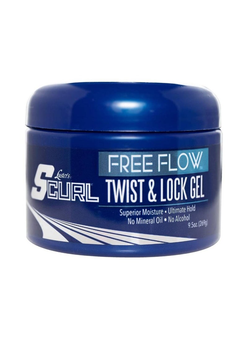 Lustre's S Curl Twist & Lock Gel FREE FLOW 280ml