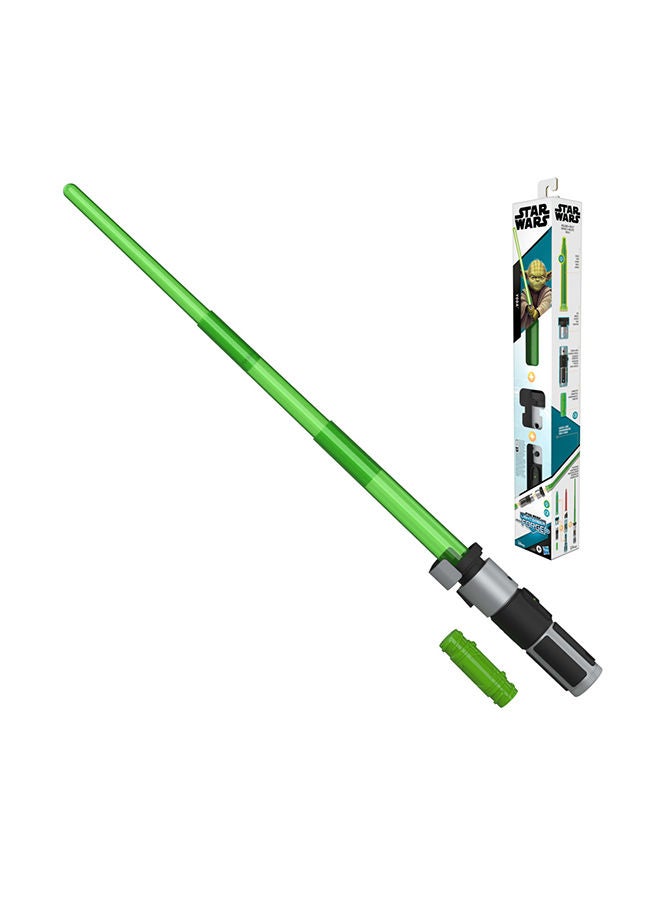 Star Wars Lightsaber Forge Yoda, Green Customizable Electronic Lightsaber, Star Wars Toys for 4 Year Old Boys and Girls