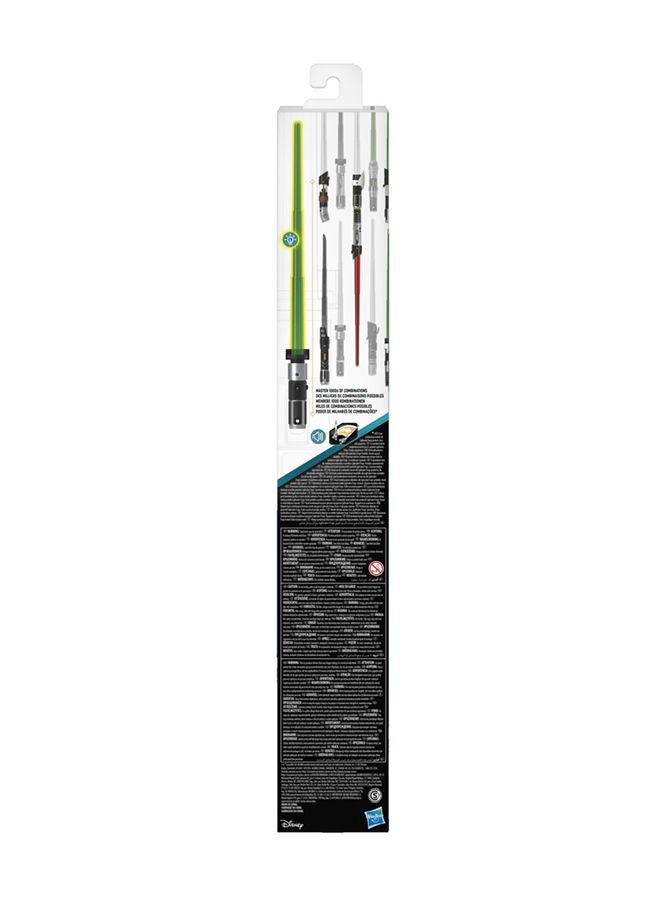 Star Wars Lightsaber Forge Yoda, Green Customizable Electronic Lightsaber, Star Wars Toys for 4 Year Old Boys and Girls