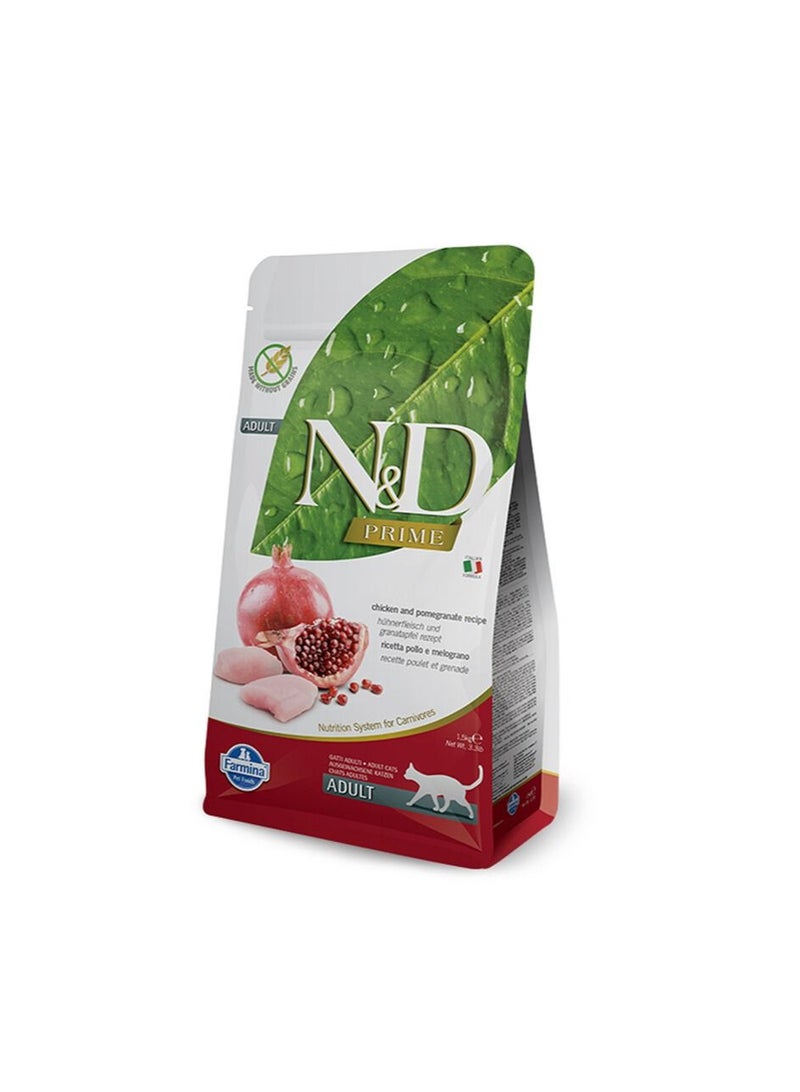 Farmina N&D Grain Free Chicken & Pomegranate Adult (1.5kg)