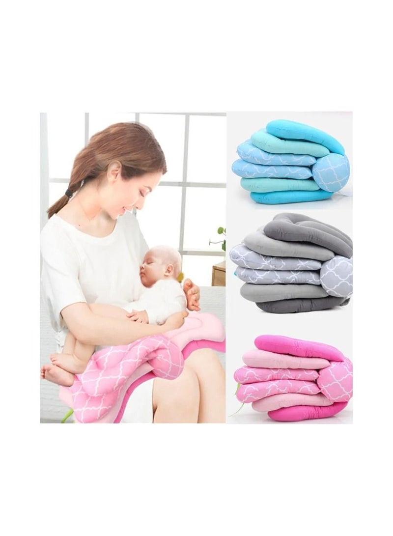 Breastfeeding Pillow for Newborn And Foldable Nursing Pillow Adjustable Baby Pillow Nursing Feeding Pillow For babies And Mothers