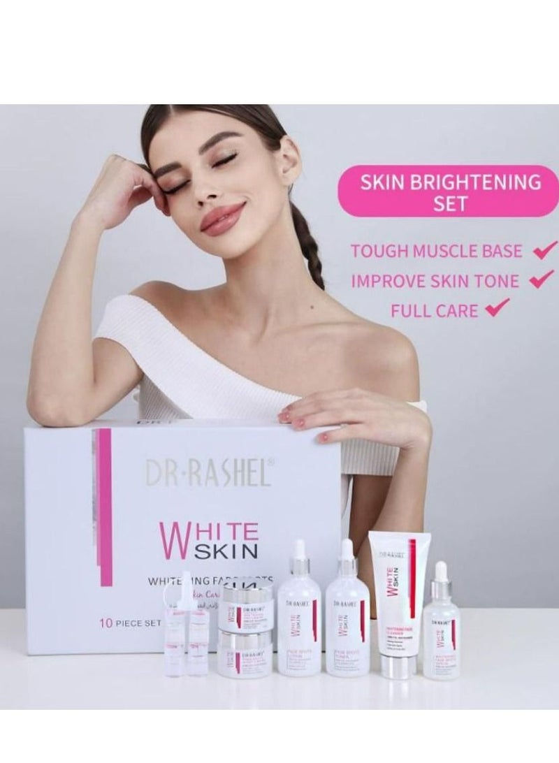 White Skin Whitening Fade Spots 10 Piece Set