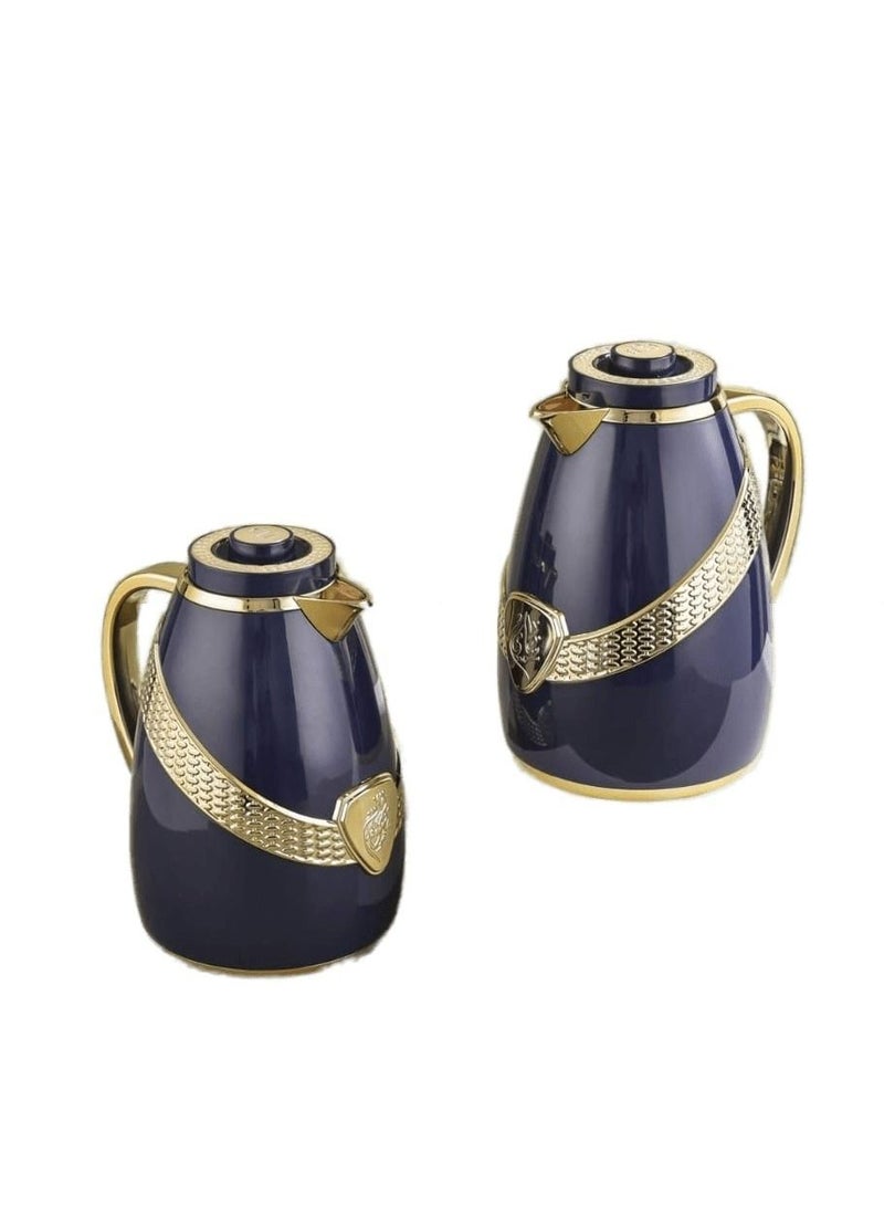 Arabian Vacuum Flask Set 1 Litre + 1 Litre