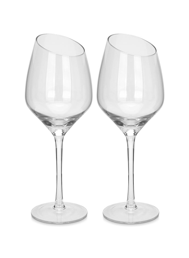 2pc Glass White Wine Set 520ml